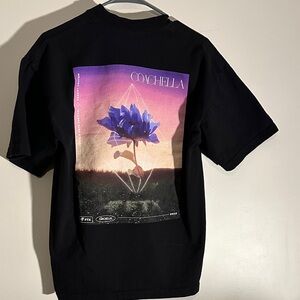 Black Coachella Graphic Tee